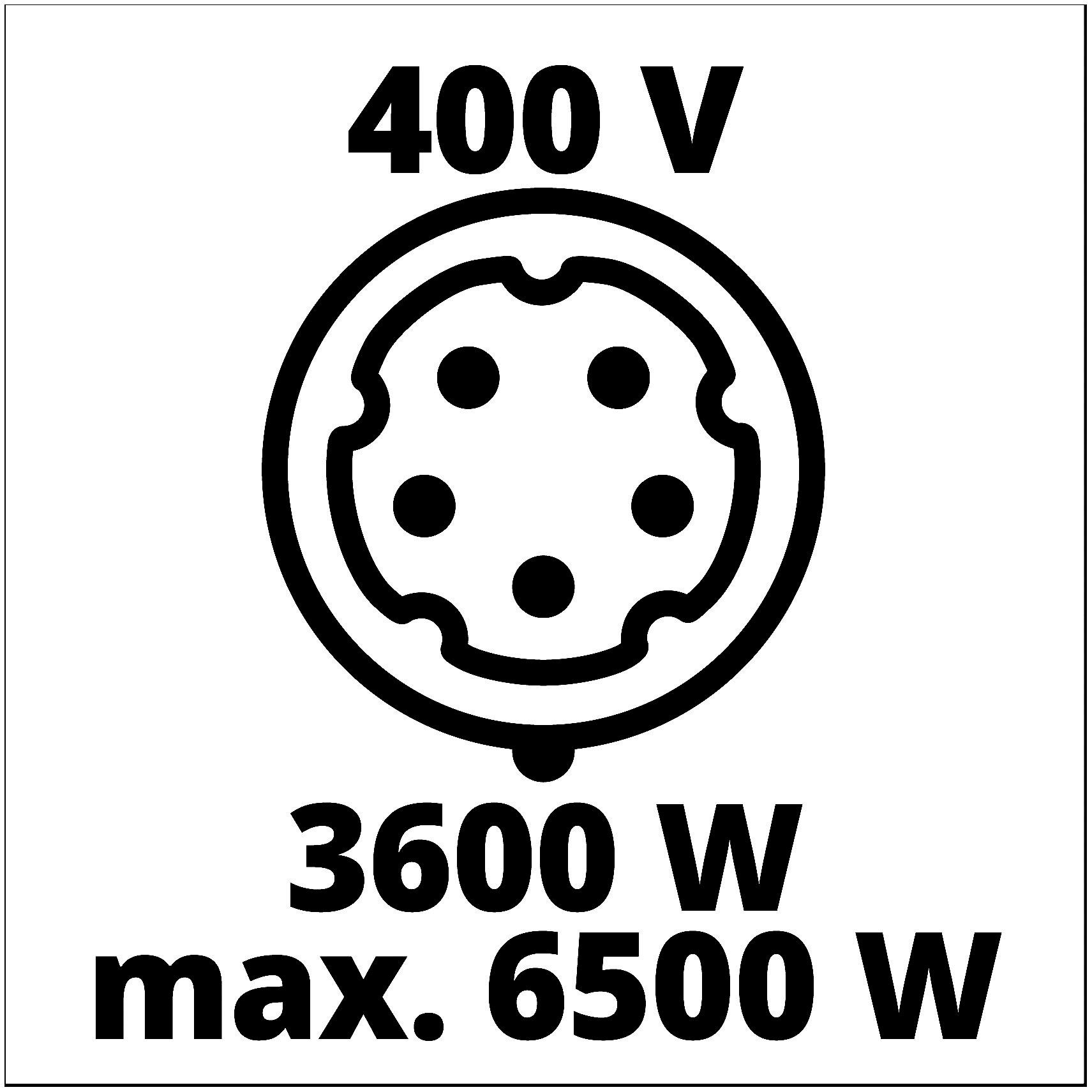 Einhell Stromerzeuger TC-PG 65/E5, (1-tlg), Benzin, inkl. 12 V Starterbatterie