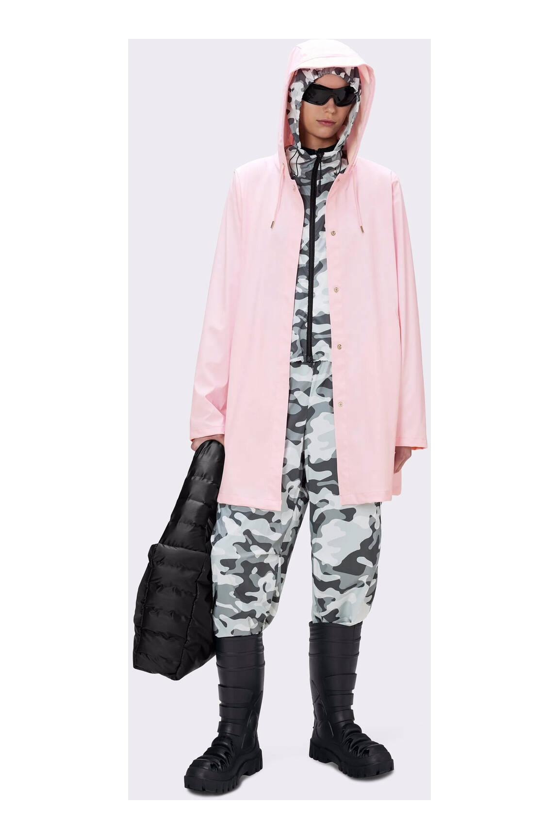 Rains Impermeables Trenchs Femme couleur rose