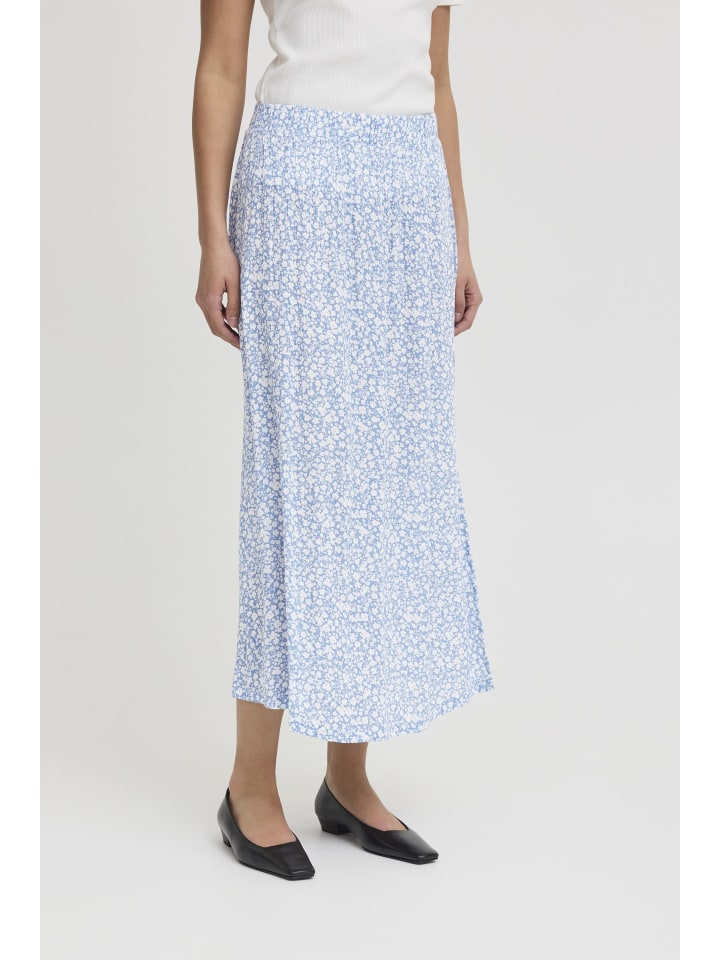 ICHI Midirock in Blau günstig kaufen