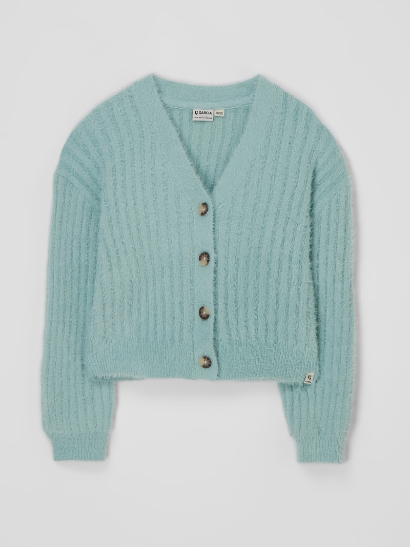 Cardigan mit Viskose-Anteil in mint