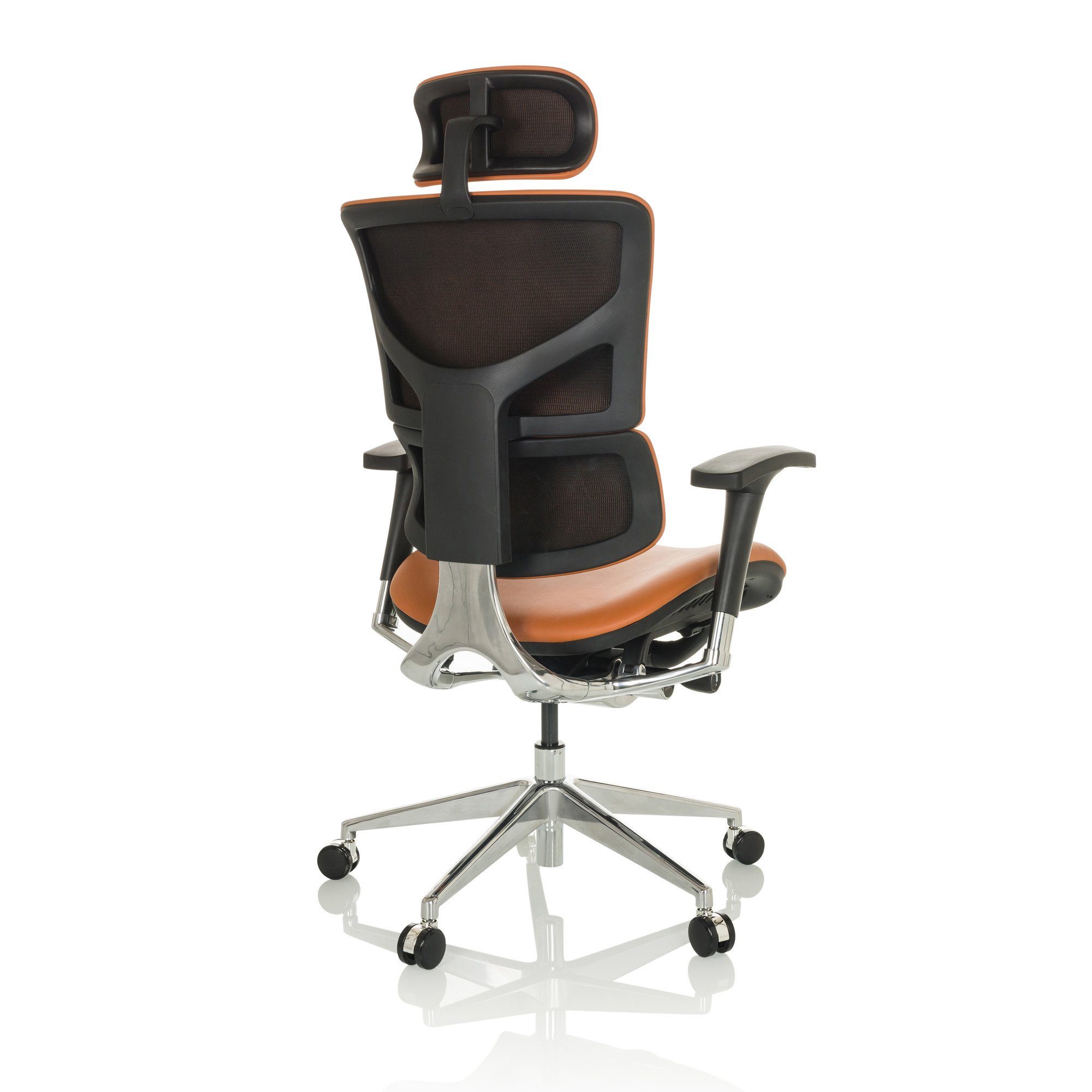 hjh OFFICE Drehstuhl Luxus Chefsessel ERGO-U2 L Leder (1 St), Bürostuhl ergonomisch