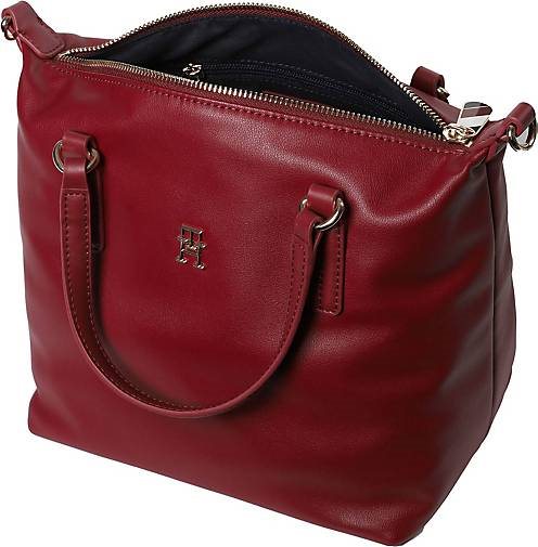 TOMMY HILFIGER Damen Henkeltasche POPPY PLUS SMALL TOTE