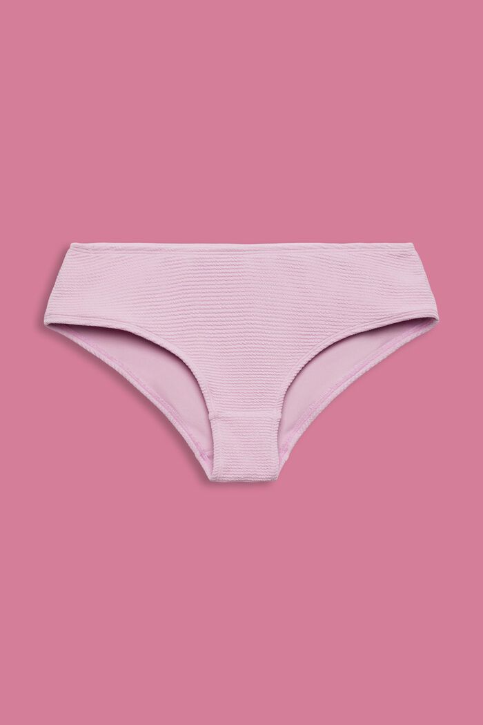 Strukturierte Hipster-Bikinihose