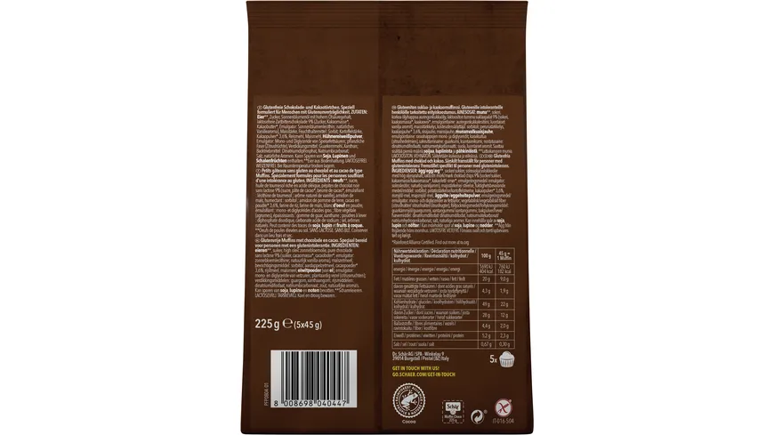 Schär Muffin Choco 225 g