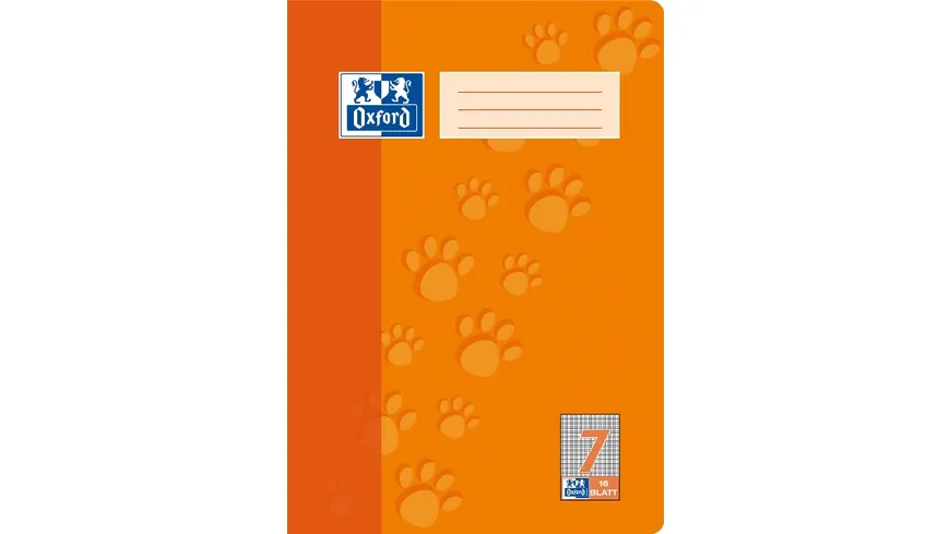 Oxford Heft A4 Lineatur 7 16 Blatt