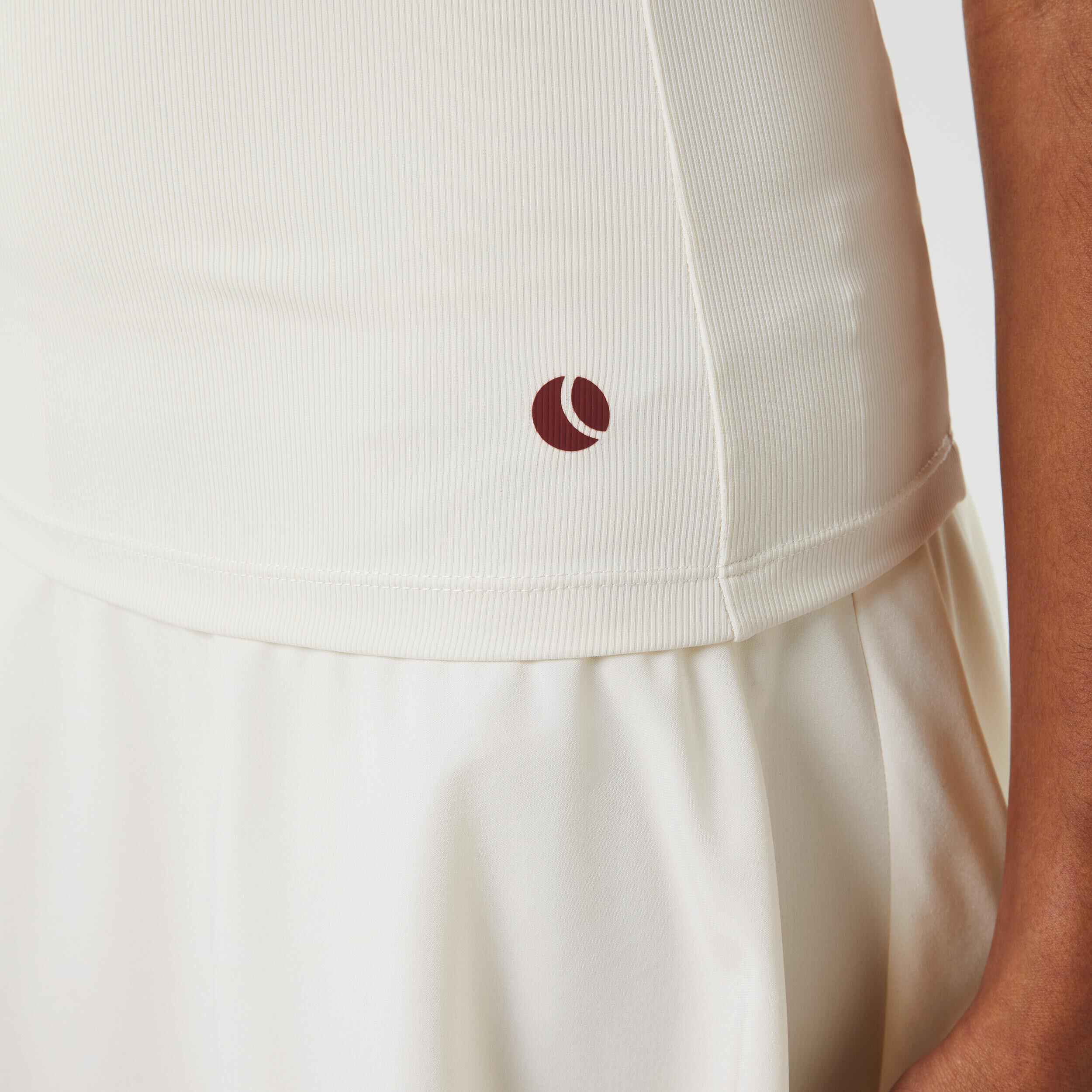 Ace Rib Pocket Tank-Top Damen - Weiß
