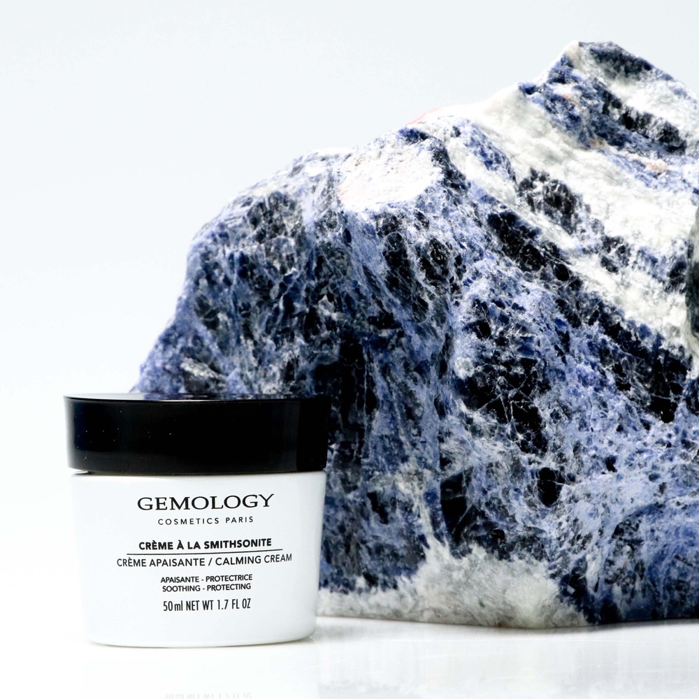 gemology Crème à la Smithsonite - Apaisante, Prot ectrice Crème