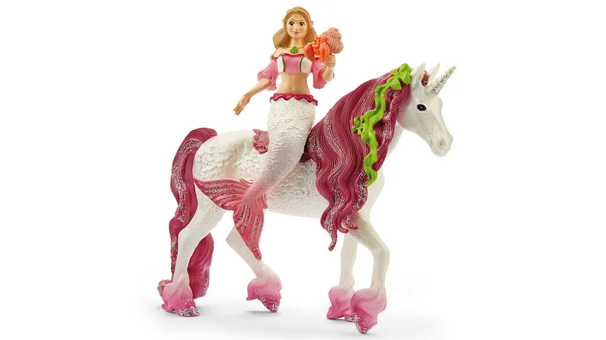 Schleich 70593 - bayala - Meerjungfrau-Feya auf Unterwassereinhorn