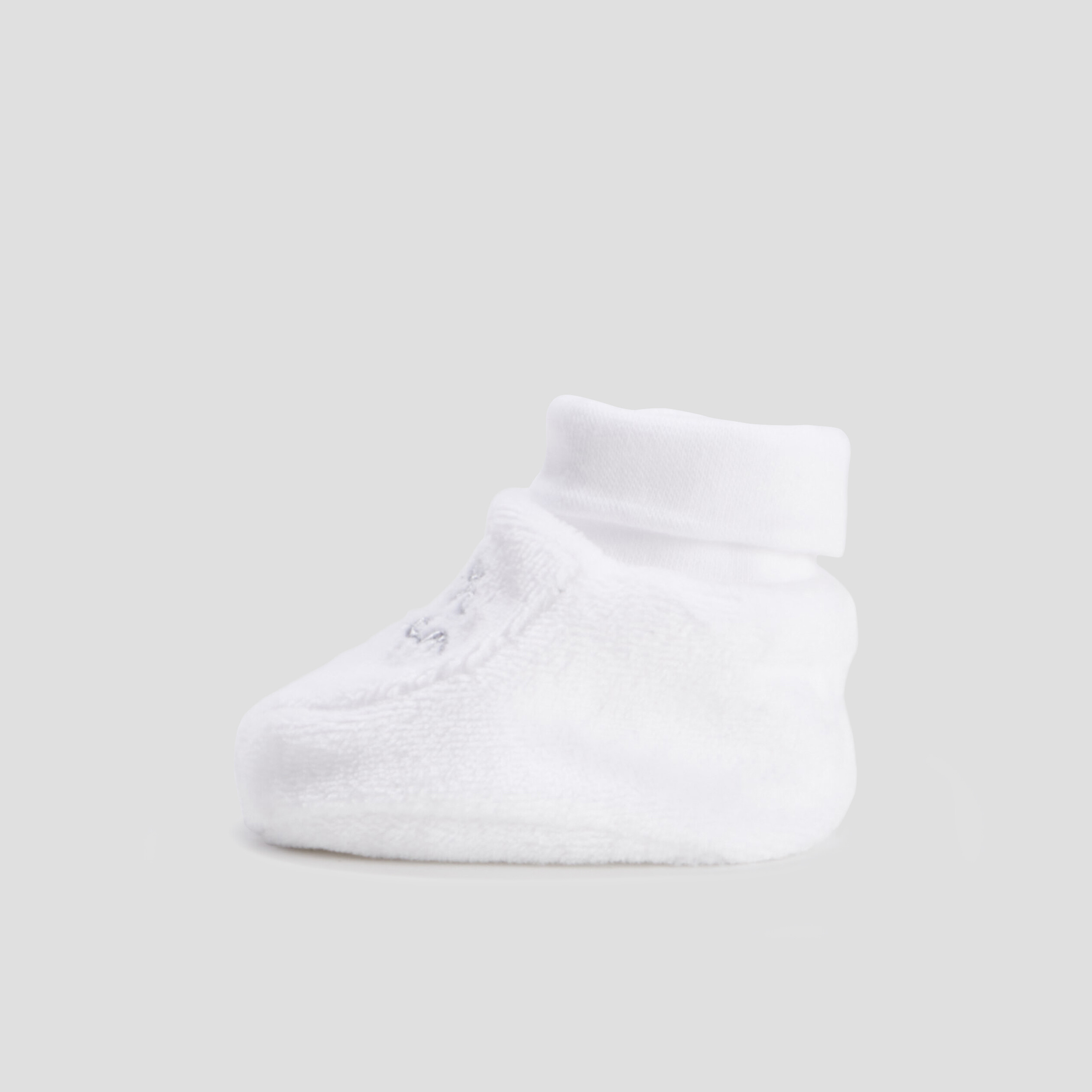 Chaussons blanc mixte | La Halle