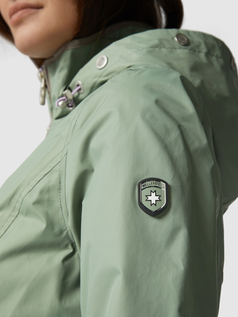 Funktionsjacke mit Kapuze Modell 'Westside' in grün