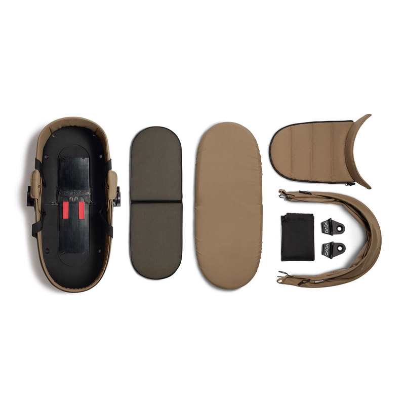 Poussette Yoyo2 4 roues châssis blanc nacelle toffee Babyzen