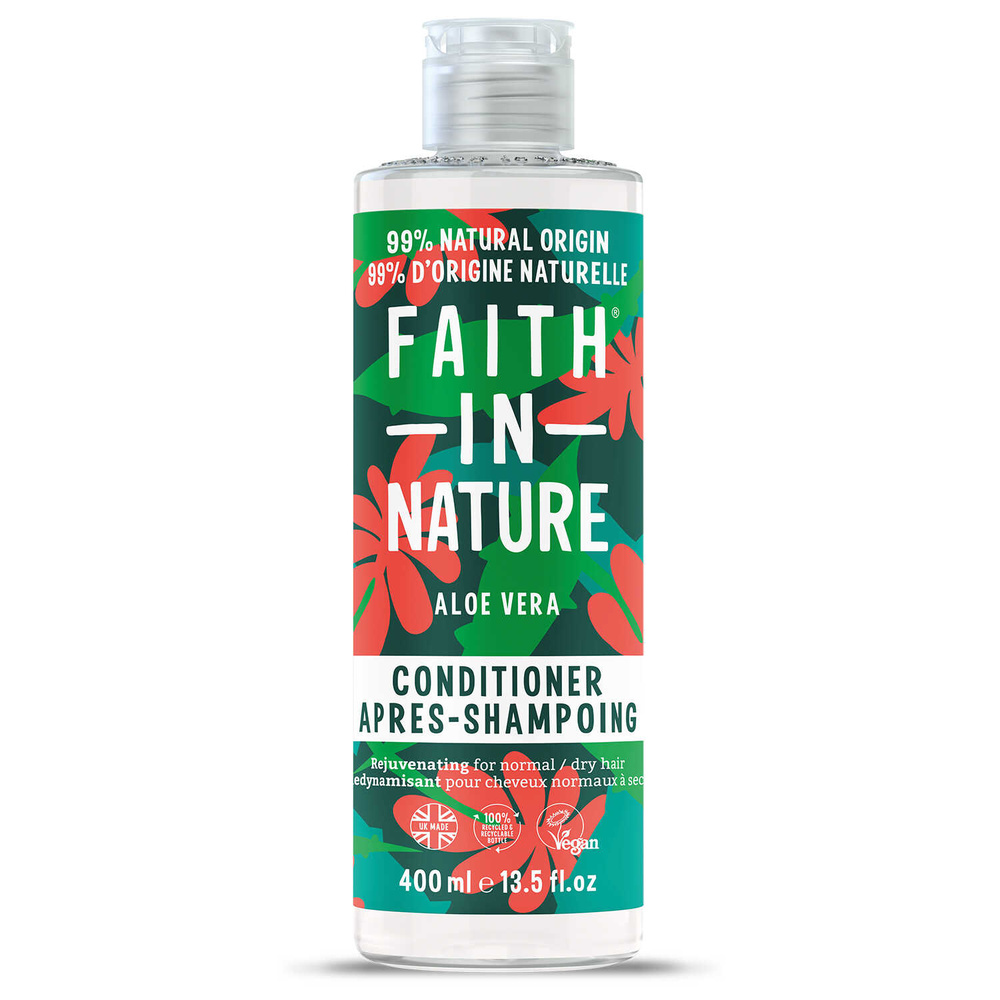 Faith in Nature Faith In Nature - Après Shampoing aloe Vera - 400ml Après-Shampoing