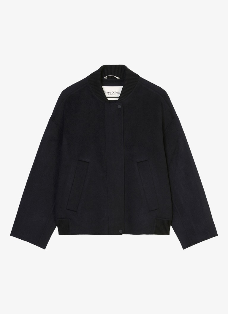 Veste Marc O'Polo en laine mélangée avec poches latérales