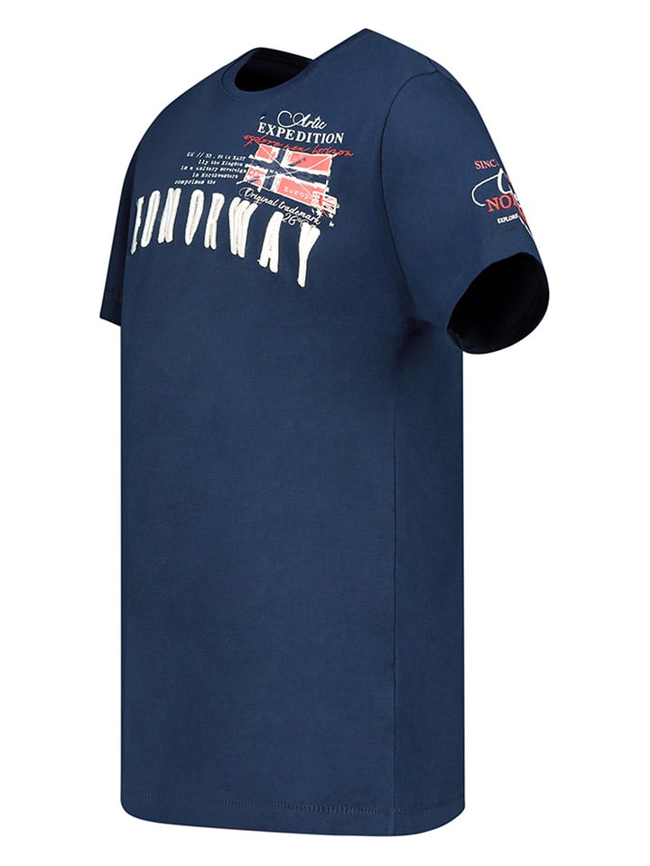 Geographical Norway Shirt in Dunkelblau günstig kaufen