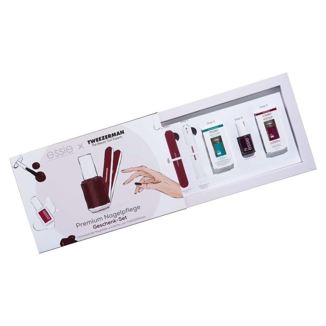 Luxus Geschenkset 2022 mit TWEEZERMAN Nageltools
