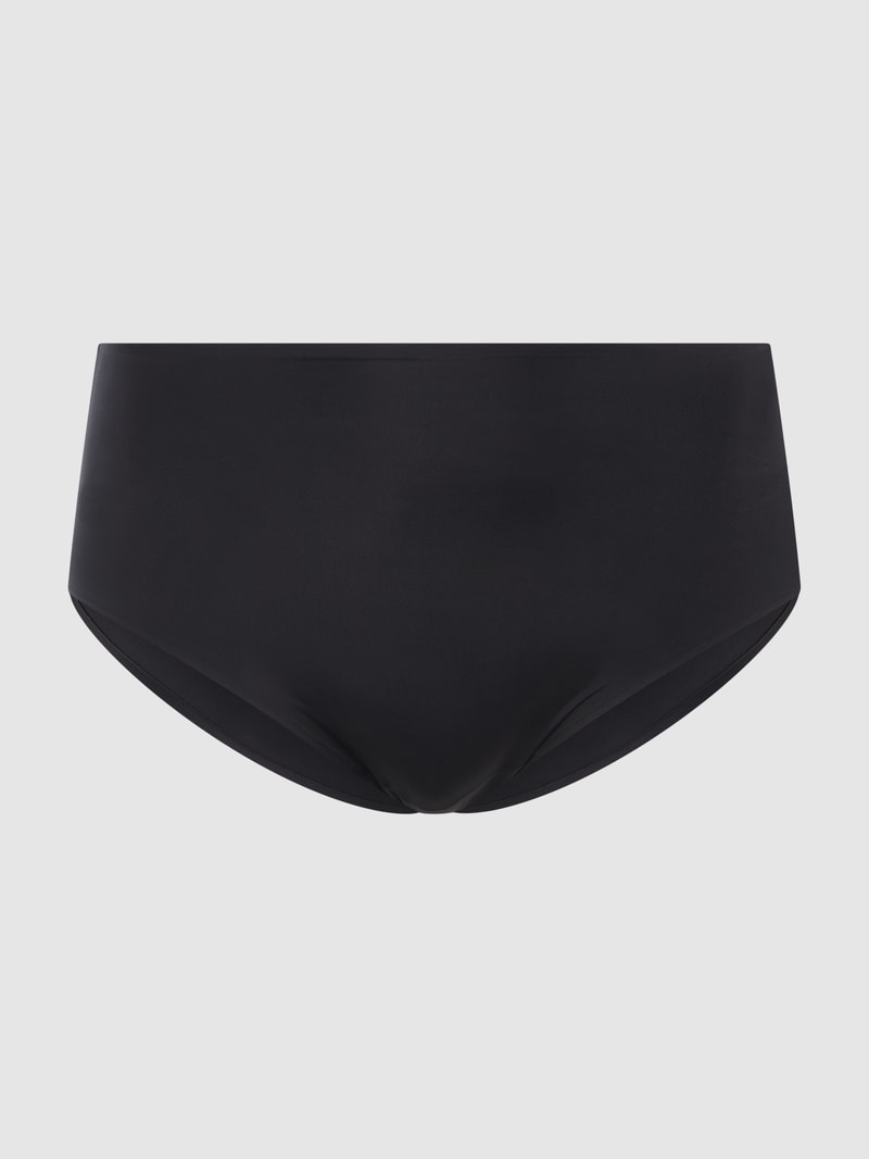 PLUS SIZE Taillenslip aus Mikrofaser in schwarz