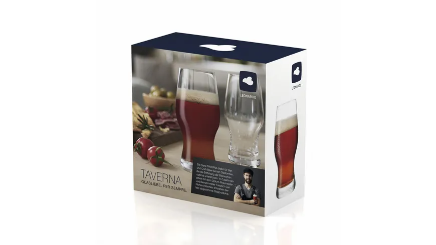 LEONARDO Bierbecher Taverna 2er-Set, 330ml
