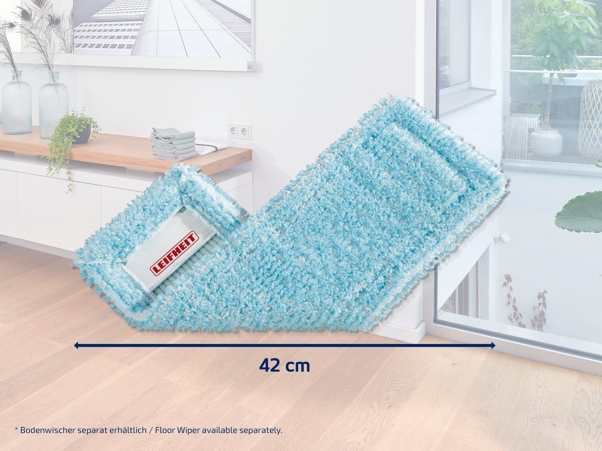 Leifheit Wischbezug Profi XL super soft 2er Set Wischbezug