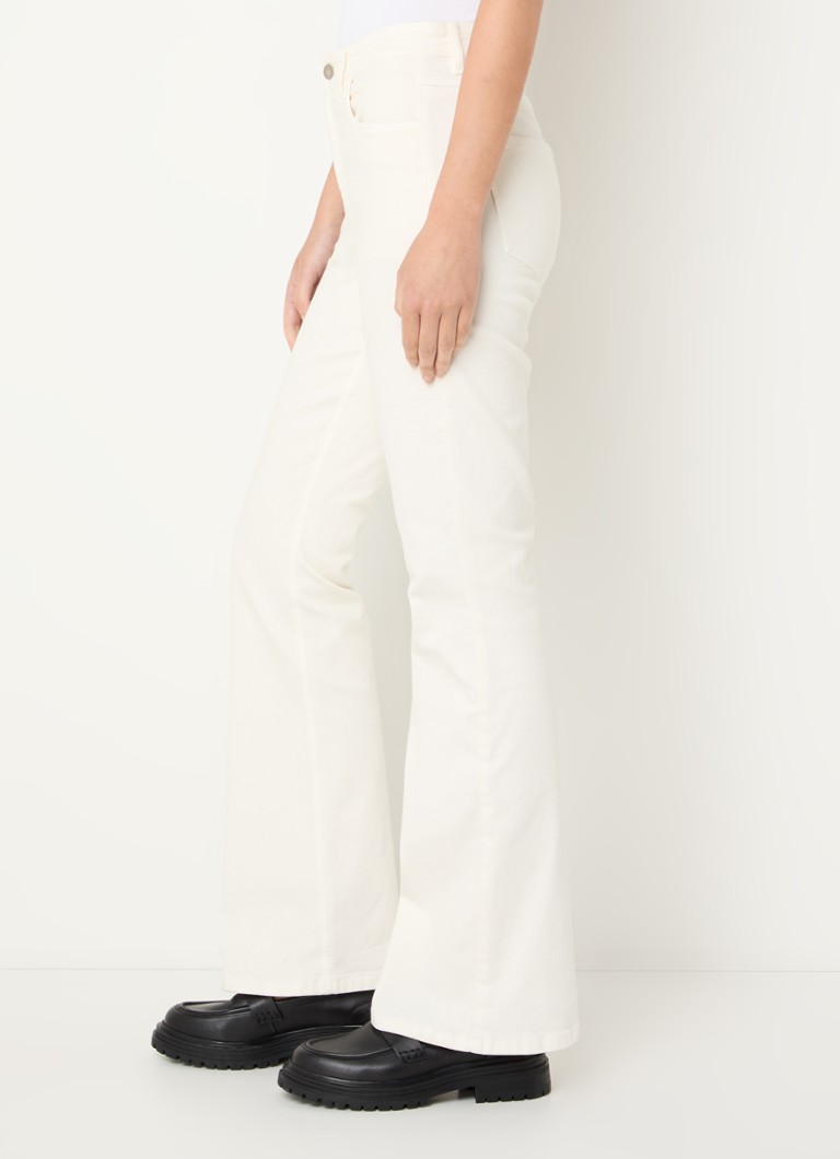 Josephine & Co Alessandro high waist flared jeans with colored wash