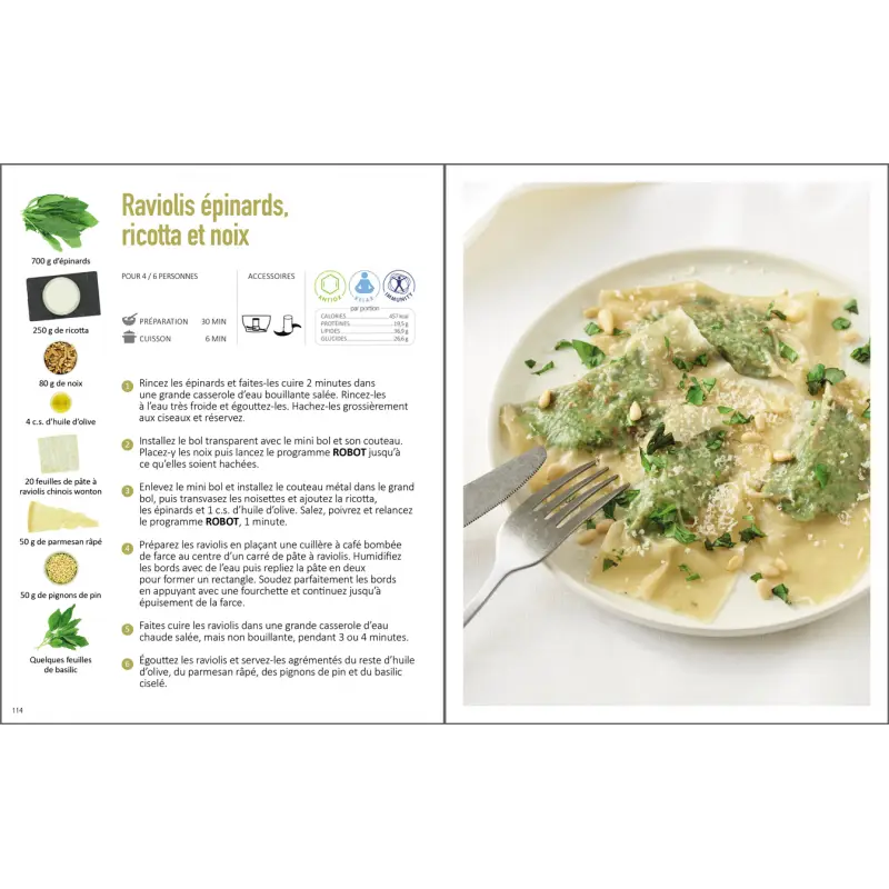 LIVRE MA CUISINE VEGETARIENNE