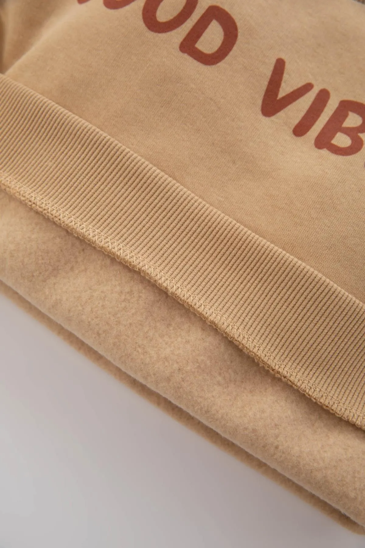 DeFacto  Weich gefüttertes Sweatshirt mit Slogan-Aufdruck für Babys