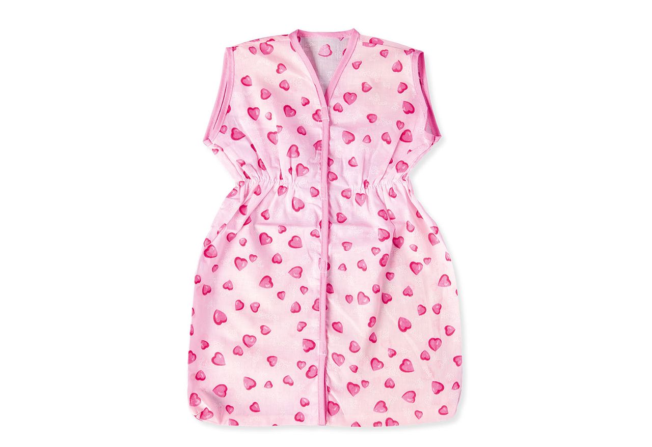 Pinolino Kinderträume Pinolino Puppenschlafsack Herzchen, rosa