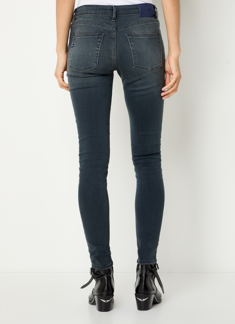 Denim Kyo Pitillo Vaqueros cu talie medie, spalare inchisa