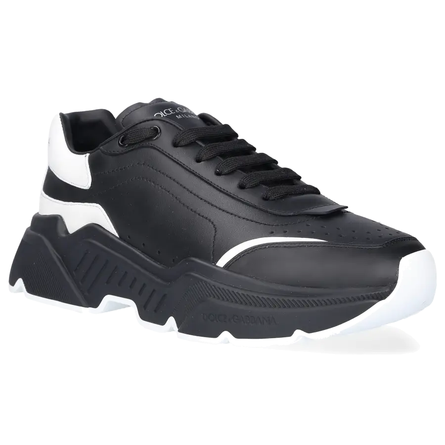 Dolce & Gabbana - Sneaker low DAYMASTER Kalbsleder - schwarz