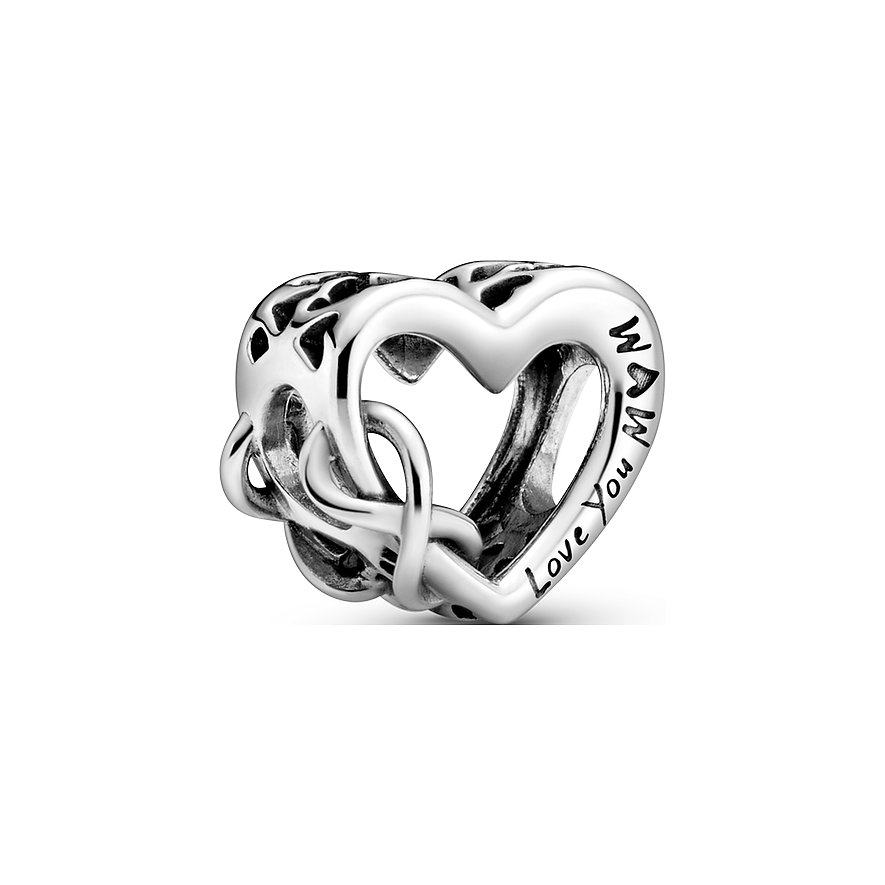 Pandora Charm Moments „Love You Mum“ Unendlichkeits-Herz