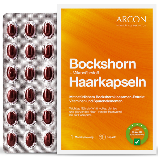 BOCKSHORN   MIKRONÄHRSTOFF Haarkapseln  60 St  Kapseln
