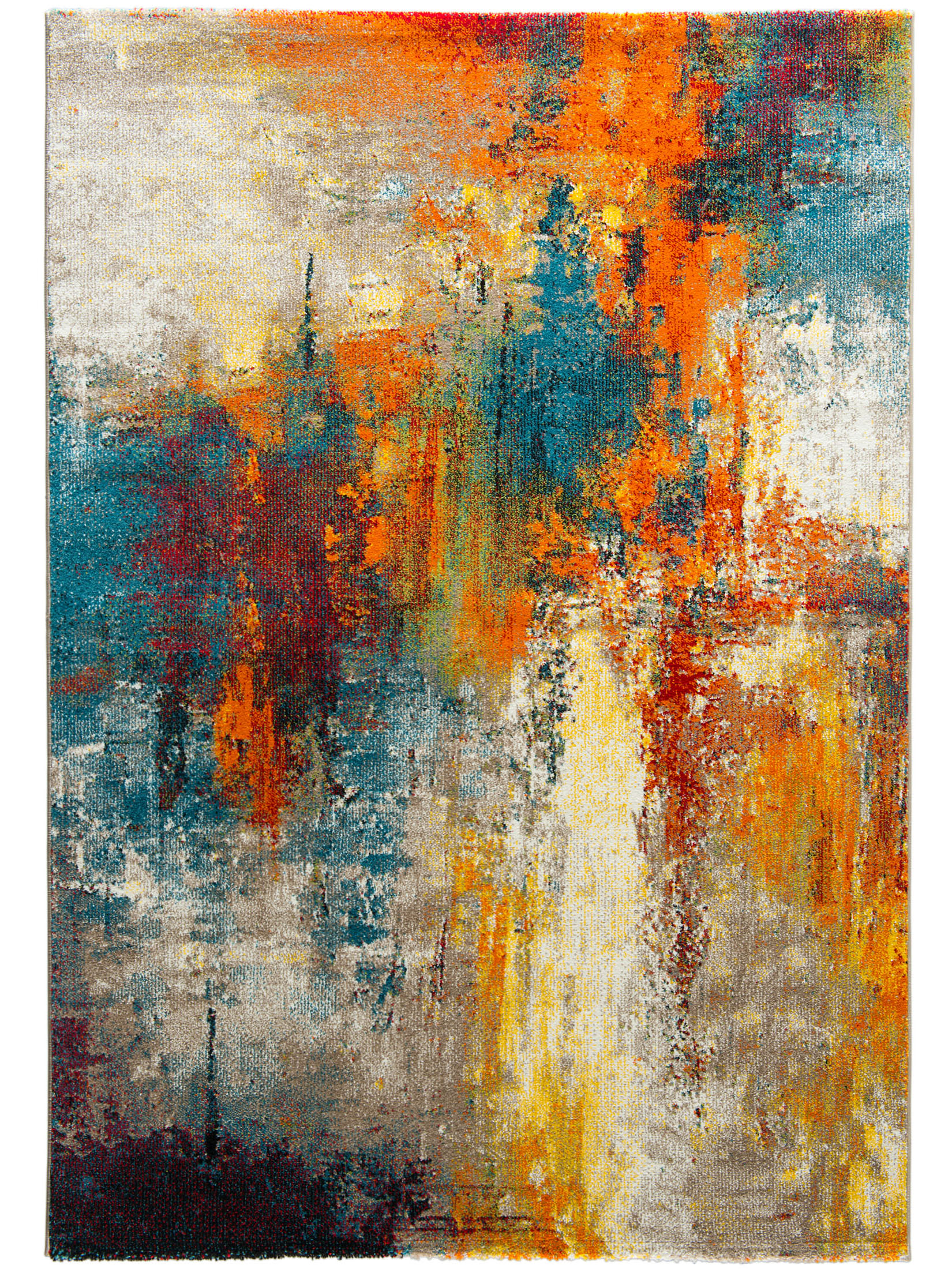 Apart Moderner Teppich, Multicolor