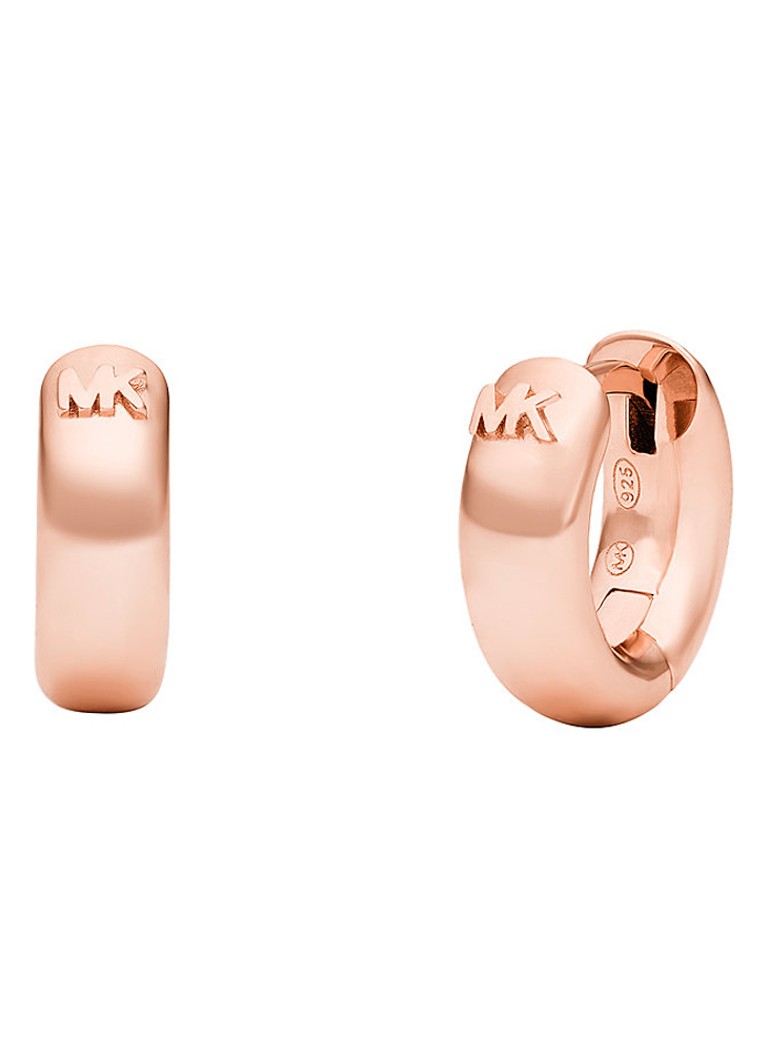 Michael Kors Premium gold-plated hoop earrings MKC1599AA791