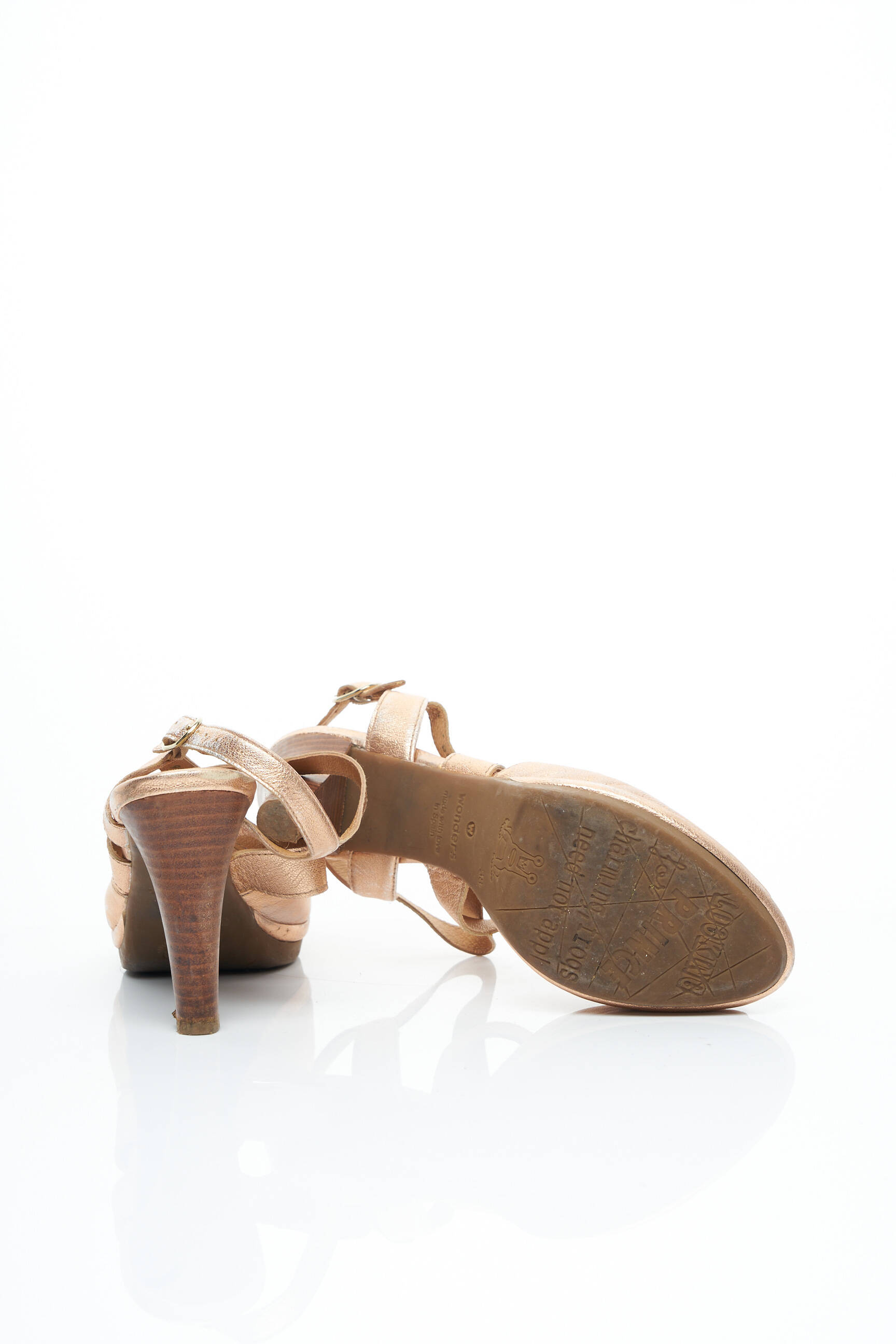 Wonders Sandales Nu Pieds Femme couleur rose