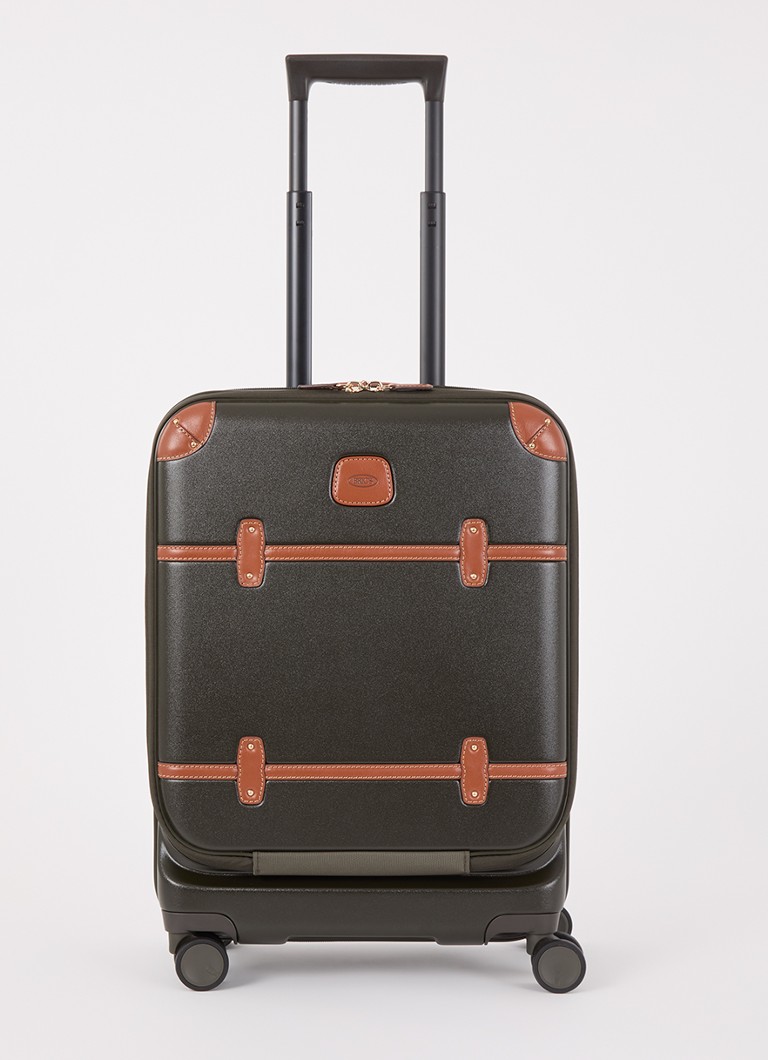 Bric's Bellagio paplašināmais rotējošais ratiņš ar USB portu 55 cm