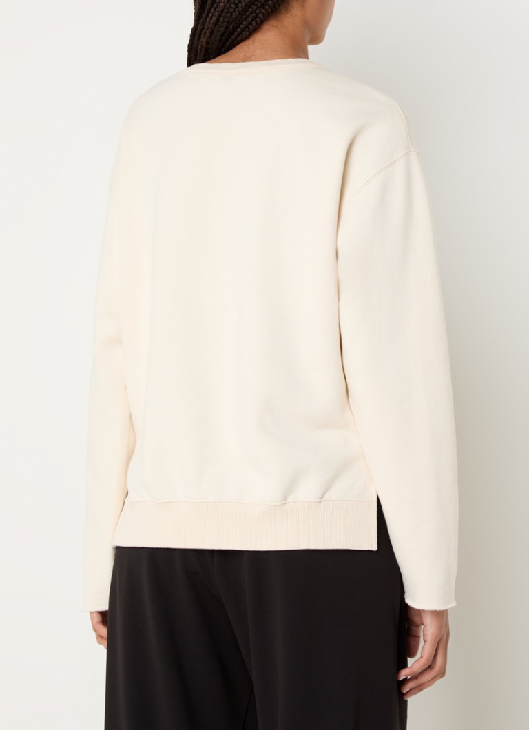 10DAYS  Sweater met logo en lurex
