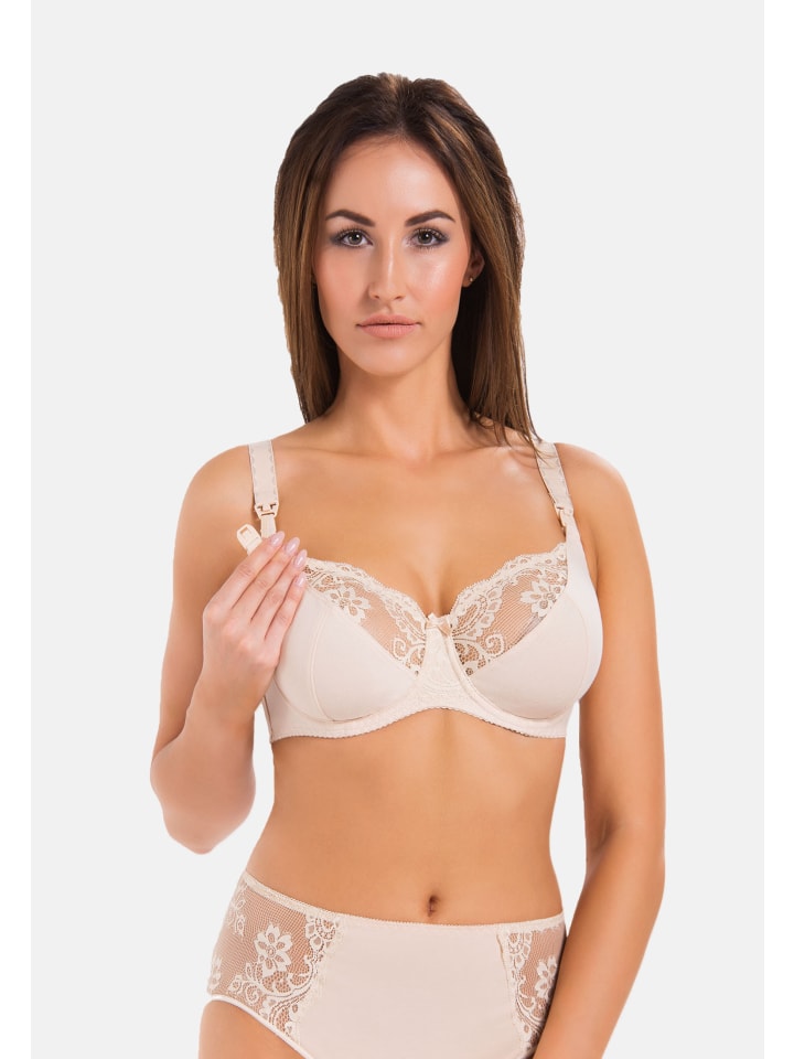Teyli 3er Pack: Ungepolsterter Still-BH Anastasia Mama in mehrfarbig günstig kaufen