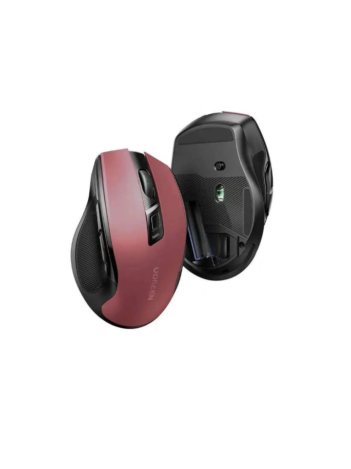 Ugreen PC-Maus - kabellose optische Maus USB 2,4 GHz / Bluetooth 5.0 in Rot günstig kaufen onesize