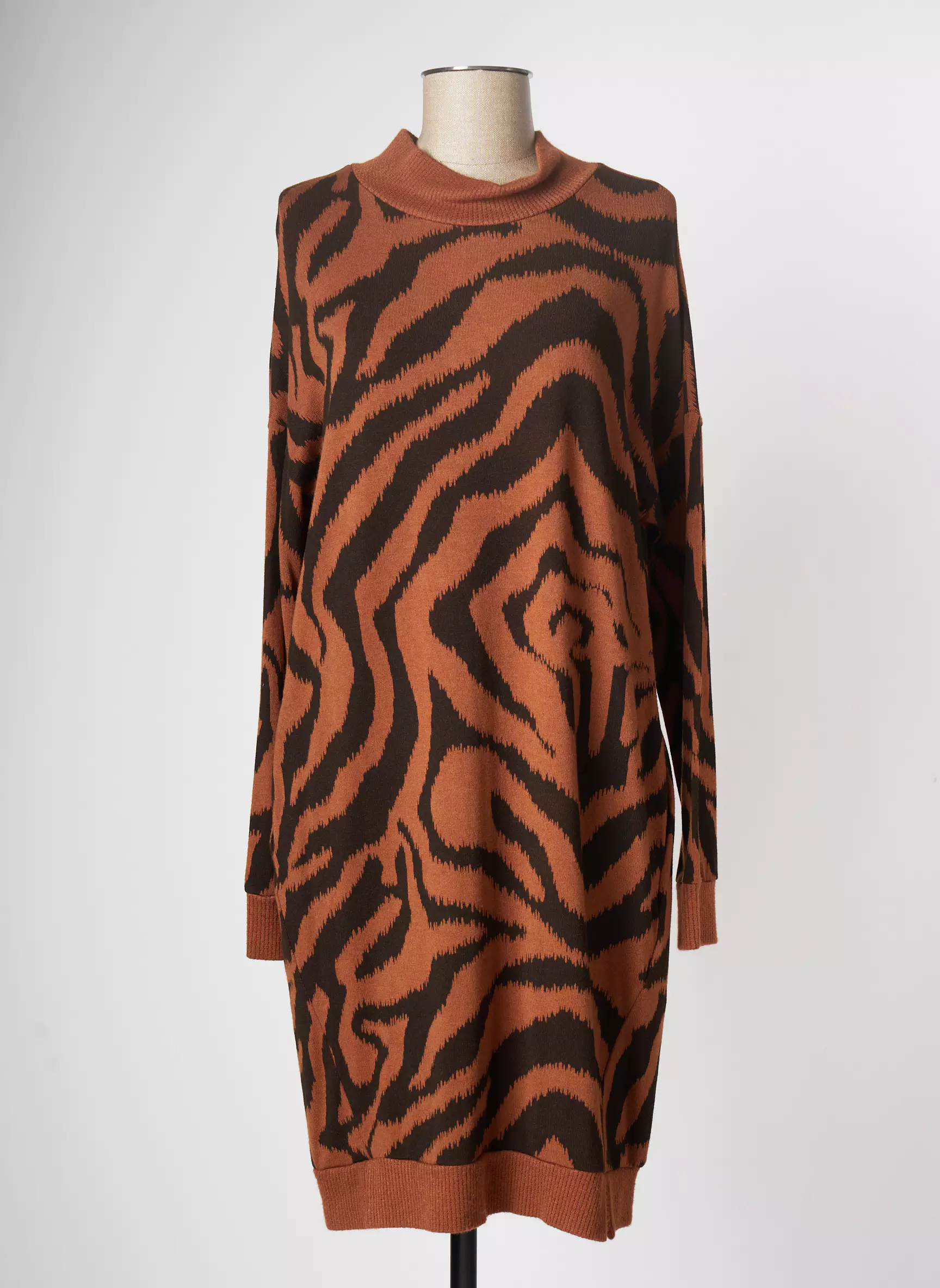 Couleurs Du Temps Robes Pulls Femme couleur marron
