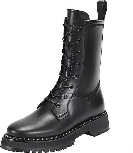 ekonika Schnürstiefeletten im trendigen Military-Stil