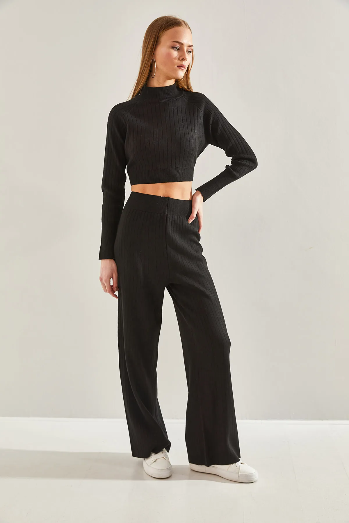 Bianco Lucci  Zweiteiler - Schwarz - Regular Fit