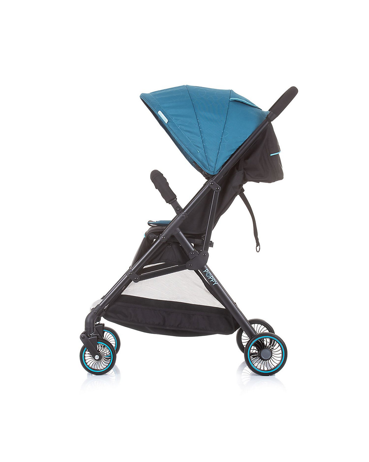 Kinderwagen, Buggy Poppy zusammenklappbar Korb Sonnendach 5-Punkt-Gurt Buggys