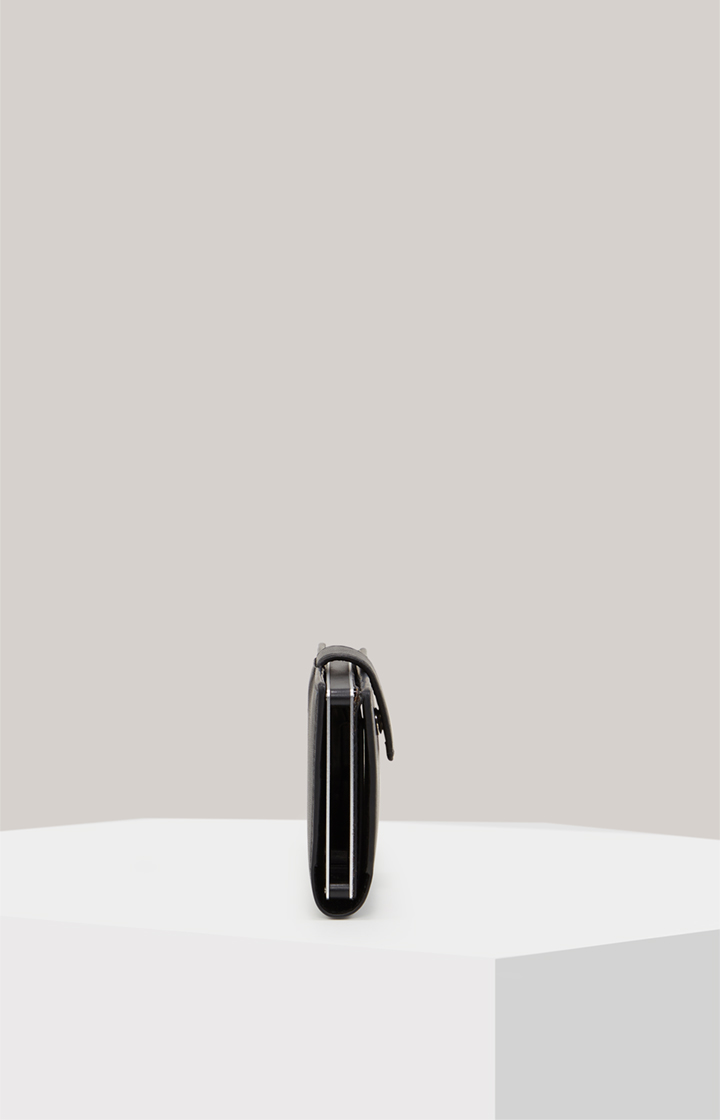 Leder-Karten-Etui Sofisticato C-Two in Schwarz