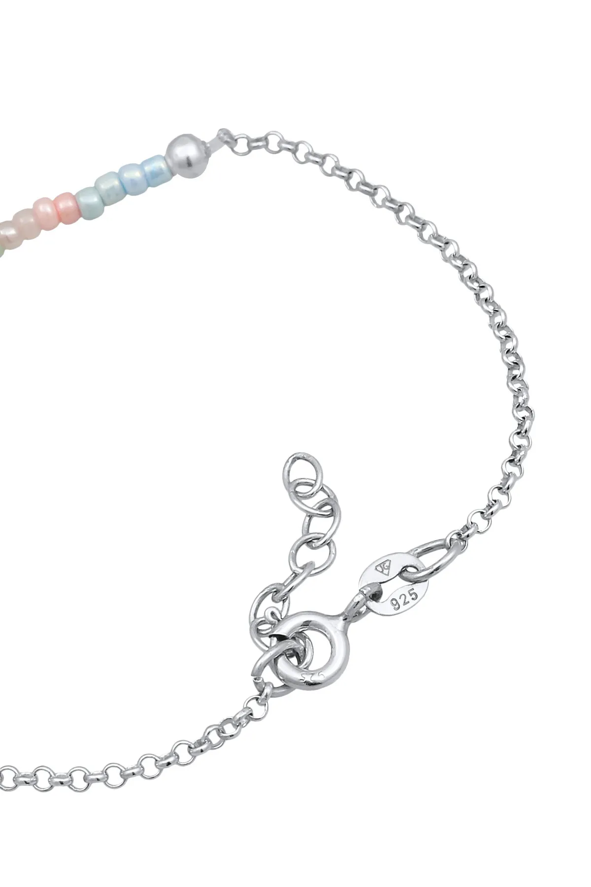 ELLI  Armband Kinder Beads Kugeln Pastell 925 Silber