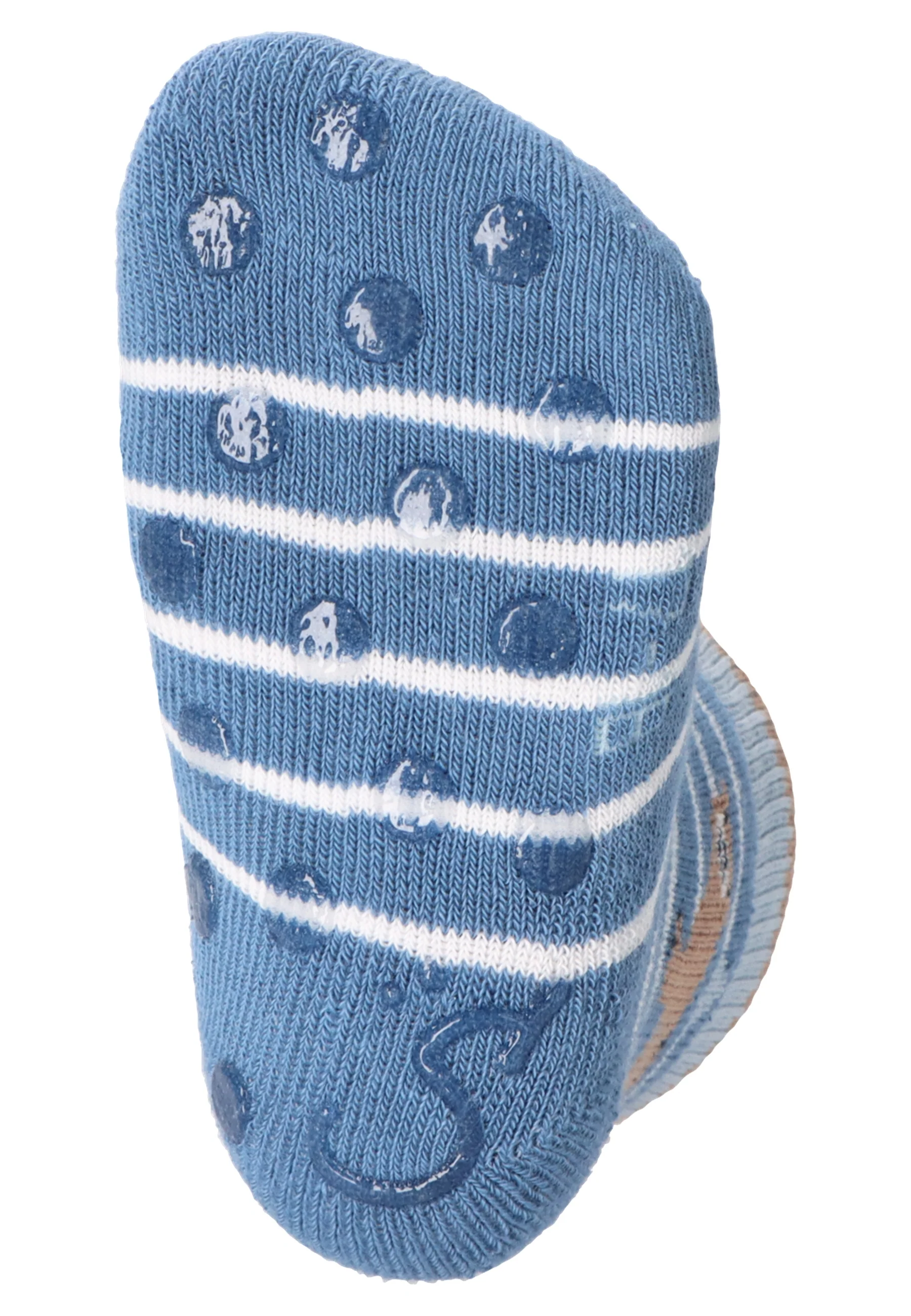 ABS Krabbelsocken im 2er Pack mit Motiv Löwe