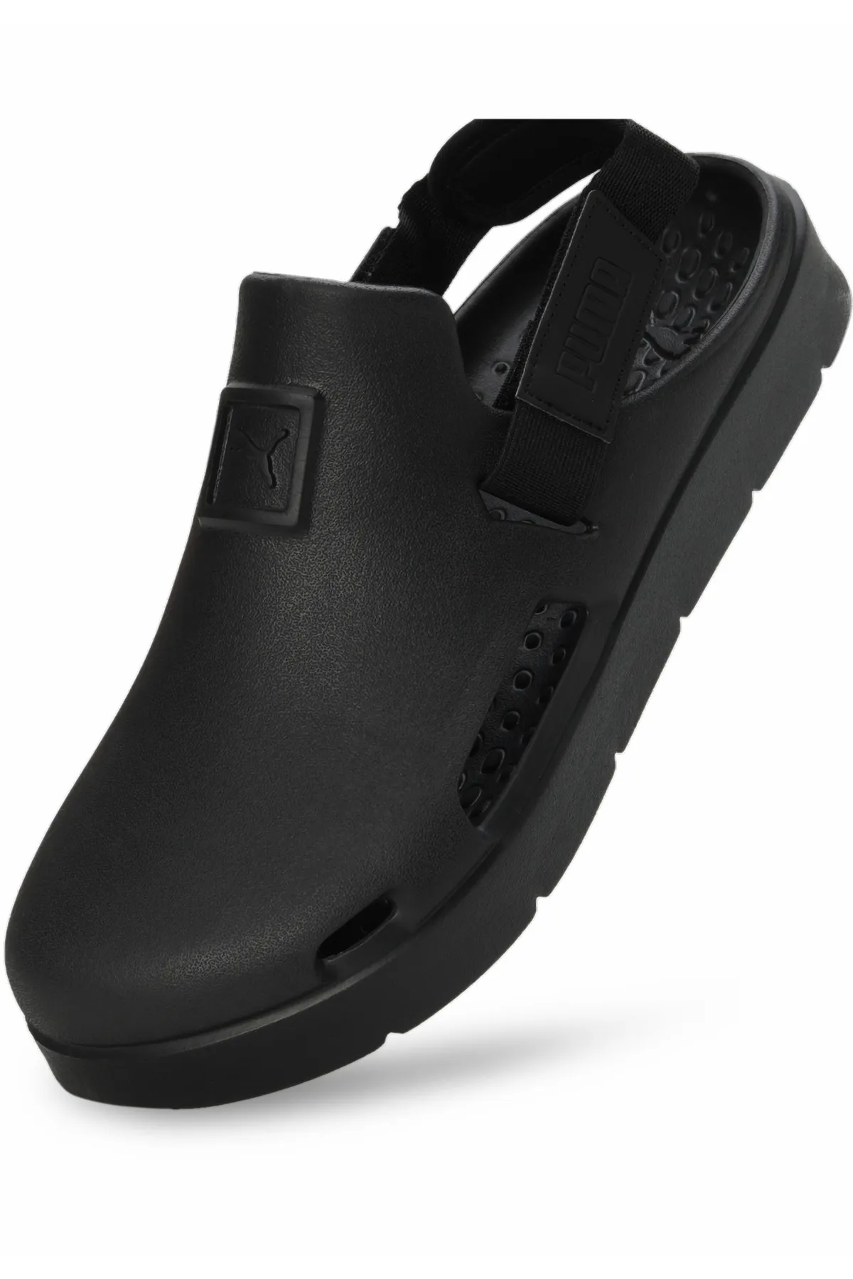 Puma  Pantolette - Schwarz - Flacher Absatz