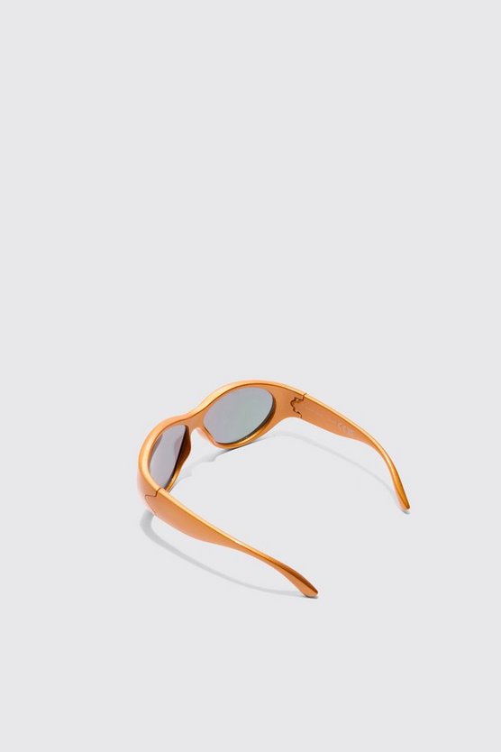 Verspiegelte Racer-Sonnenbrille