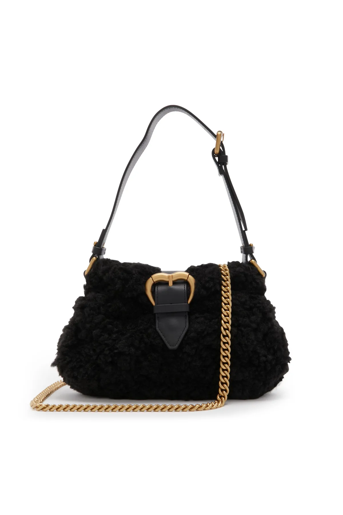 1'ASLAN  Pinko Jolene Damen Schultertasche Schwarz 102802-a17y-z99m