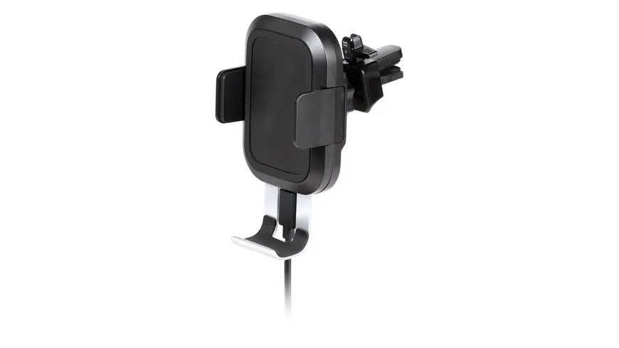 Vivanco Butler Pro, Smartphone Kfz Halterung mit Ladefunktion für den Lüftungsschlitz
