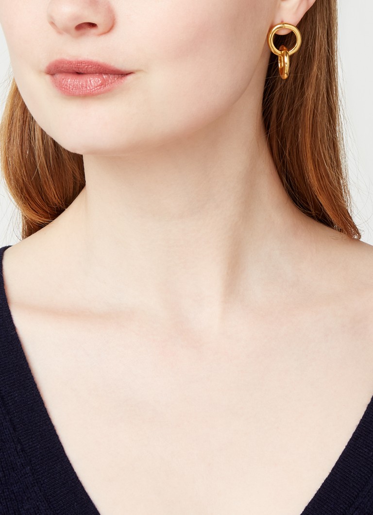 Shyla London Celestine gold plated stud earrings
