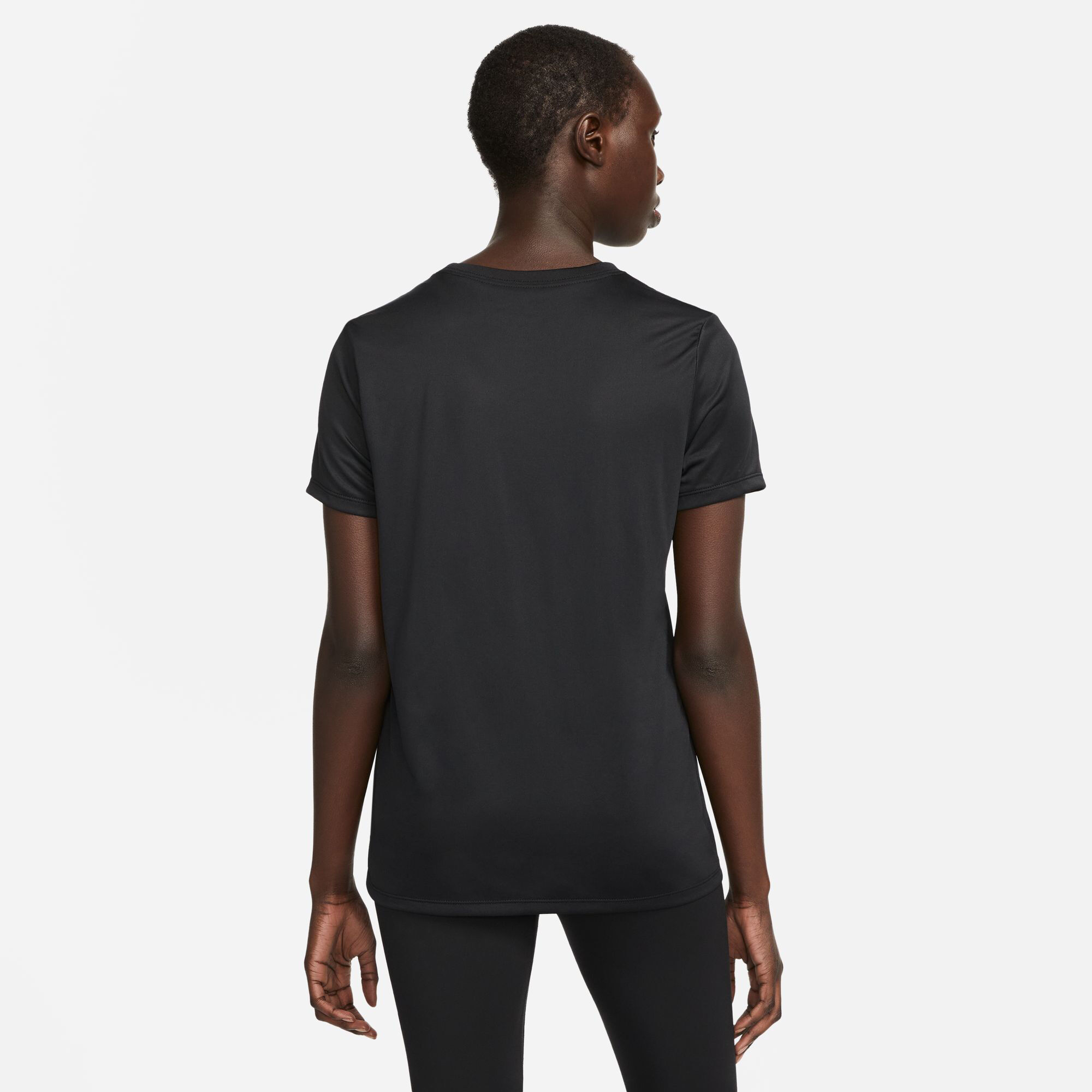 Dri-Fit Regular T-Shirt Damen - Schwarz